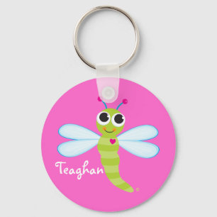Den personifierade gulliga sländan Keychain - Nyckelring