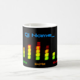 Den personliga utjämnarepuben EQ för Dj - tillfoga Kaffemugg