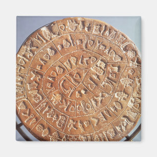 Den Phaistos disketten, med okänd signifikans Magnet