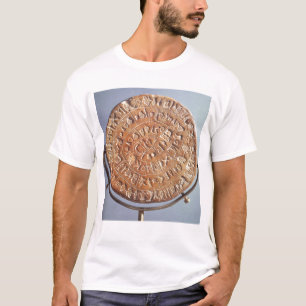 Den Phaistos disketten, med okänd signifikans Tee