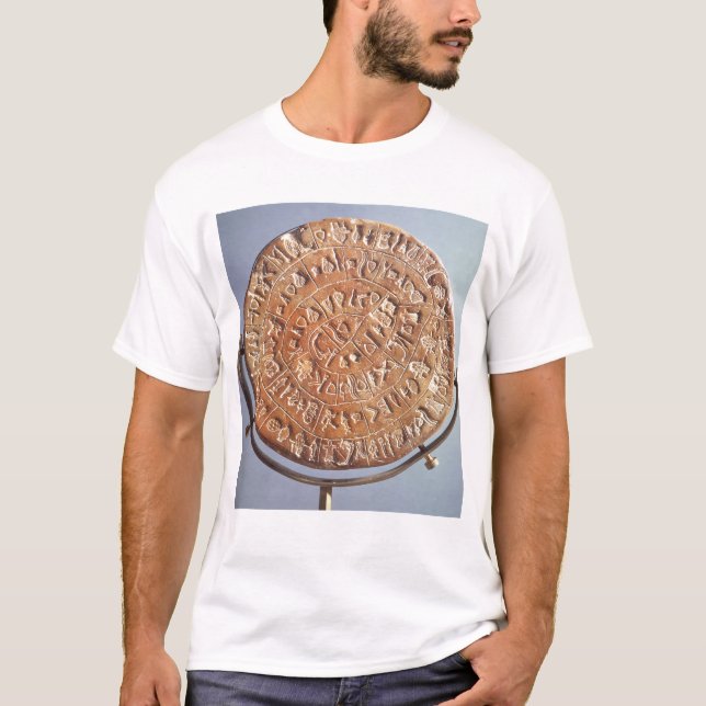 Den Phaistos disketten, med okänd signifikans Tee (Framsida)