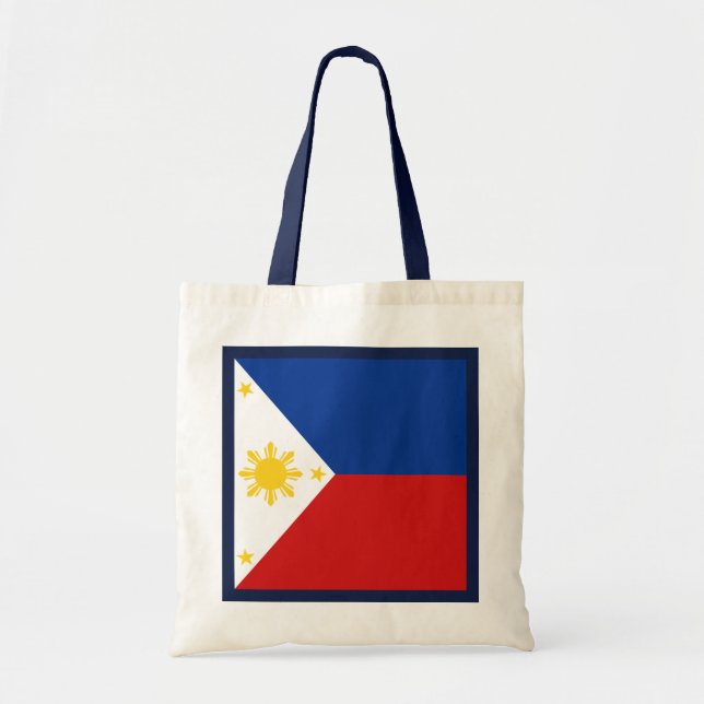 Den Philippines flagga hänger lös Tygkasse (Framsidan)