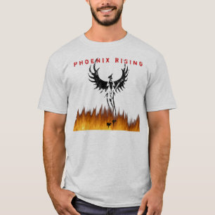 Den Phoenix resningen tänder skjortan Tee Shirt