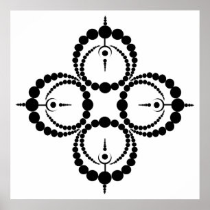 Den Phoenix skörden cirklar affischen Poster