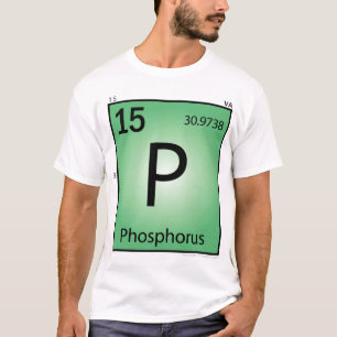 Den Phosphorous T-tröja för inslag (P) - bekläd Tee