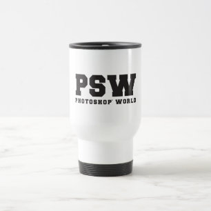 Den Photoshop världen PSW reser koppen Resemugg