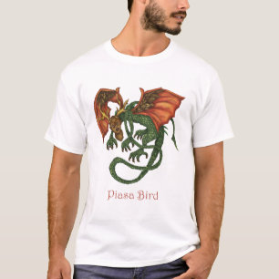 Den Piasa fågeln tänder skjortan T-shirt