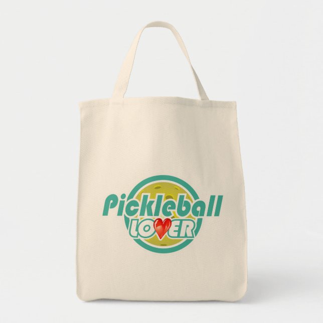 Den Pickleball älskare 2B hänger lös Tygkasse (Framsidan)