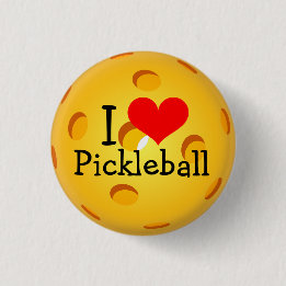 Den Pickleball kortkortet knäppas: Jag älskar Knapp