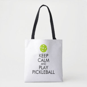 Den Pickleball totot hänger lös - behållalugn o Tygkasse