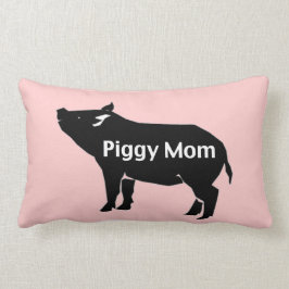 Den Piggy mamman kudder Lumbarkudde
