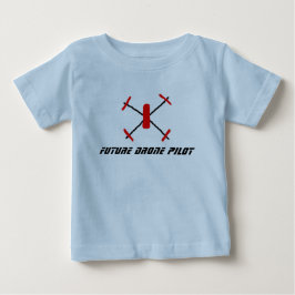 Den pilot- bebis-/småbarnskjortan för framtida t shirt
