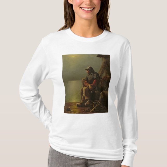 Den pilot- behållaklockan, 1851 tee shirt (Framsida)