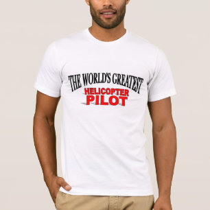 Den pilot- världsmästarehelikoptern tee shirt