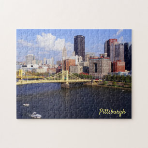 Den Pittsburgh horisontAllegheny floden Clemente Pussel