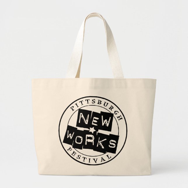 Den Pittsburgh New Yorktotot hänger lös Jumbo Tygkasse (Framsidan)