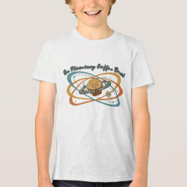 Den planetariska kafferasterna Retro rymddesign T Shirt