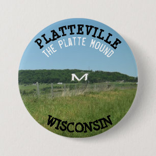 Den Platteville mounden Wisconsin knäppas Knapp