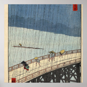 Den plötsliga duschen över Shin-Ōhashi Poster