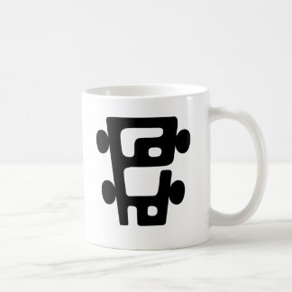 Den PoHo för TVÅ logotyp muggen Kaffemugg