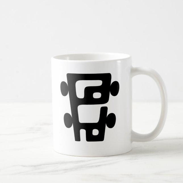 Den PoHo för TVÅ logotyp muggen Kaffemugg (Höger)
