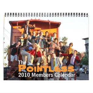 Den Pointless kalendern för 2010 medlemmar Kalender