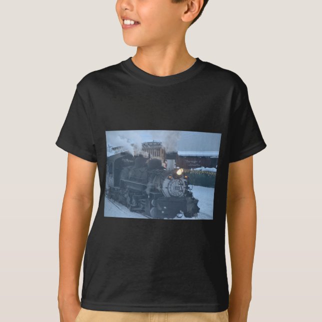 Den polara uttryckliga motorn t-shirt (Framsida)