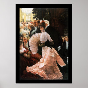 Den politiska damen av James Tissot Poster