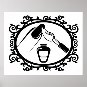 Den polska designens skönhet i Nagel Poster