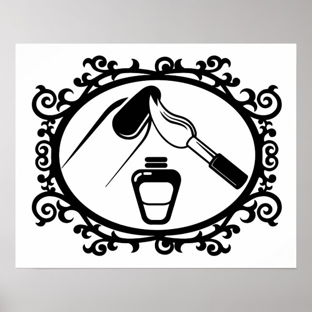 Den polska designens skönhet i Nagel Poster (Framsidan)