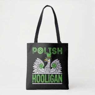 Den polska huliganen St. Patrick's Day Tygkasse