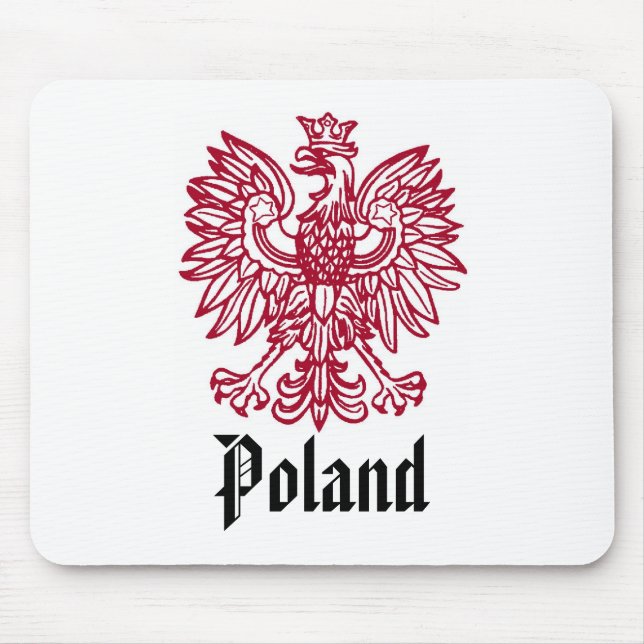 DEN POLSKA ÖRNVAPENSKÖLDMUSEN VADDERAR MUSMATTA (Framsidan)