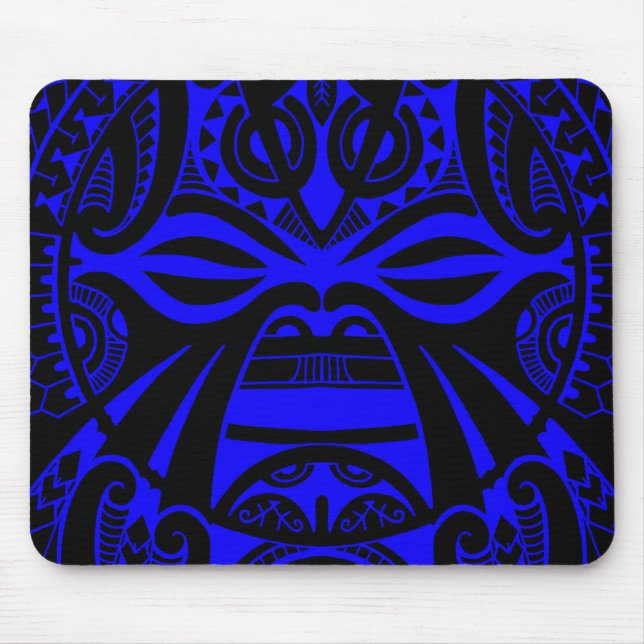 Den Polynesian tikien maskerar Musmatta (Framsidan)