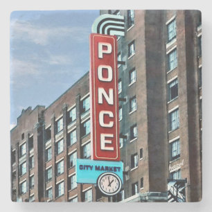Den Ponce staden marknadsför, Atlanta, Stenunderlägg