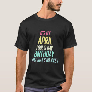 Den populära aprildagen Skojjar april Fools Ljugan T Shirt