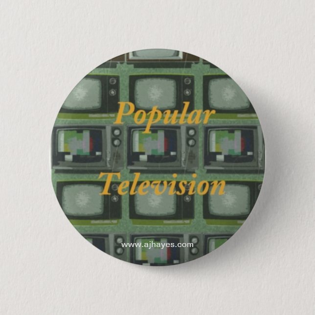 Den populära televisionen knäppas knapp (Framsida)