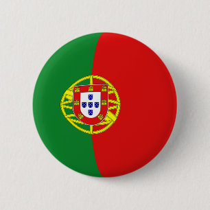Den Portugal Fisheye flagga knäppas Knapp