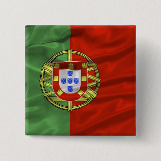 Den Portugal flagga knäppas Knapp