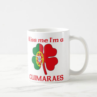 Den portugisiska personligen kysser mig kaffemugg