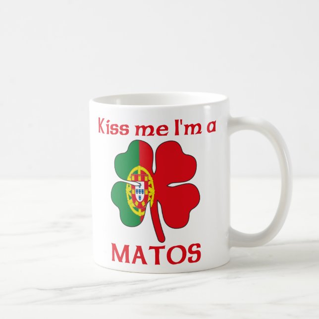 Den portugisiska personligen kysser mig kaffemugg (Höger)