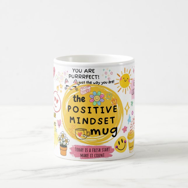 Den Positiva Mentaliteten Kaffemugg (Center)
