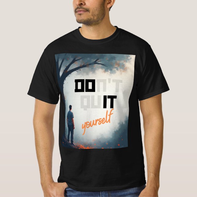 "Den positiva vändpunkten" T Shirt (Framsida)