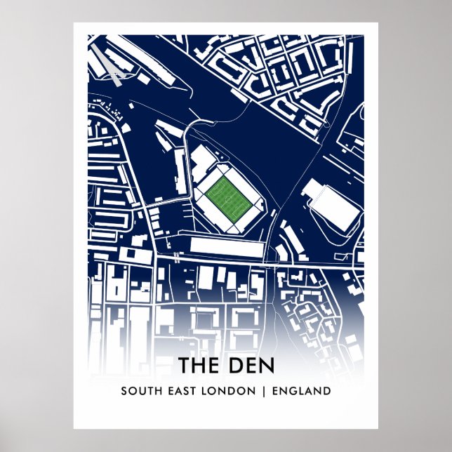 Den Poster - Millwall FC:s hem (Framsidan)