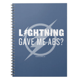 Den pråliga en "blixt gav mig Abs? ", Anteckningsbok