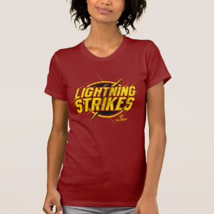Den pråliga en "grafiska blixtstrejkor" t shirt