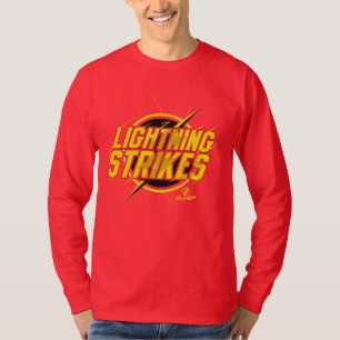Den pråliga  en "grafiska blixtstrejkor" t shirt