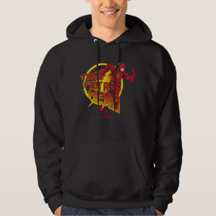 Den pråliga en "Time för en grafisk hjälte" Hoodie