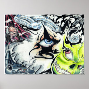 den pråliga tatueringen poster