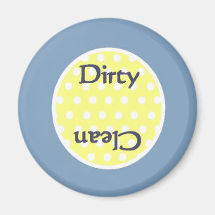 Den Preppy blåttrengöringen smutsar ner Magnet