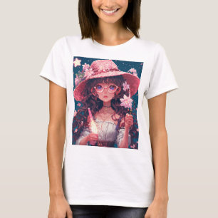 Den presenterade pixelbilden i stilar har en desig t shirt